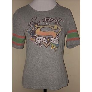 DC Comics Supergirl “Super Hot” Tee, Juniors Sz XXL
